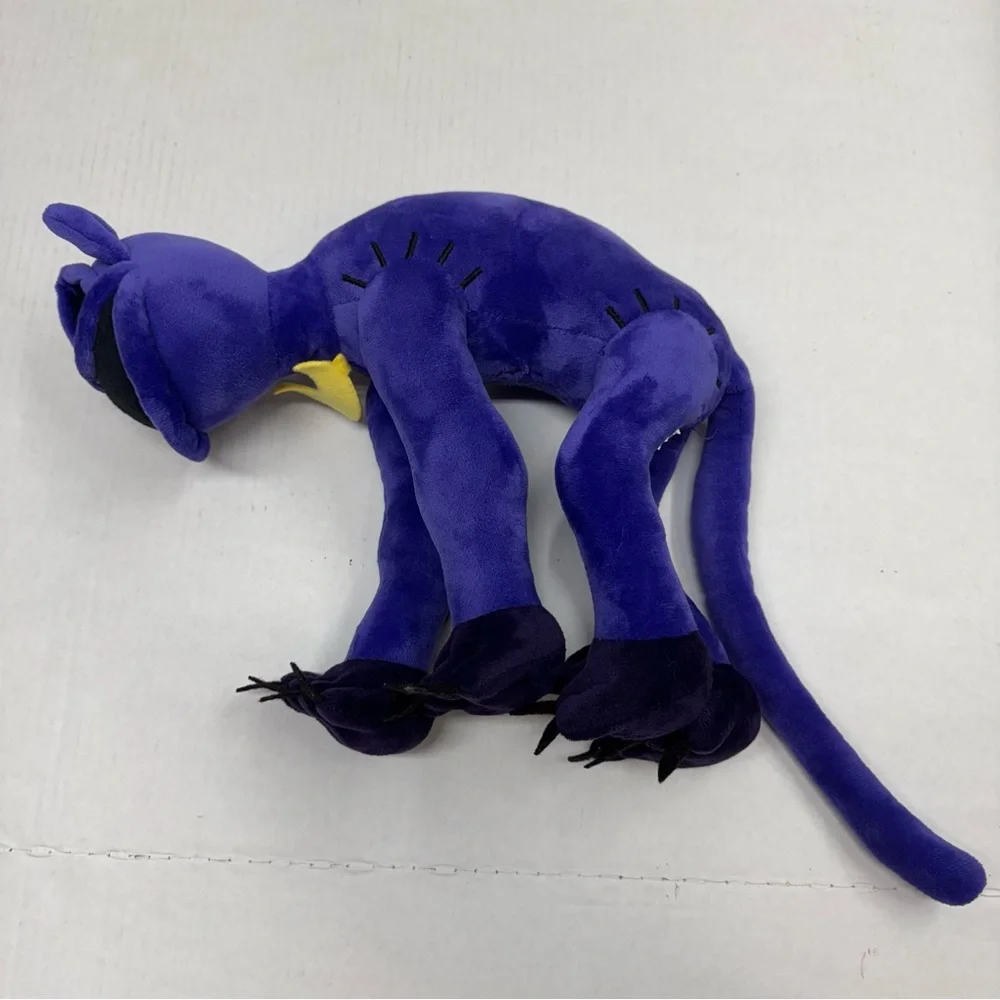Poppy Playtime Monster CatNap Plush Toy Purple Posable Arms Legs & Tail Horror - Picture 9 of 12
